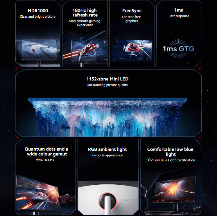Mpow LED Gaming Monitor