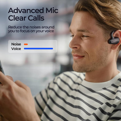 Mpow Purpods Open Ear Headphones Sports Headphones, Clear Calls Noise Reduction