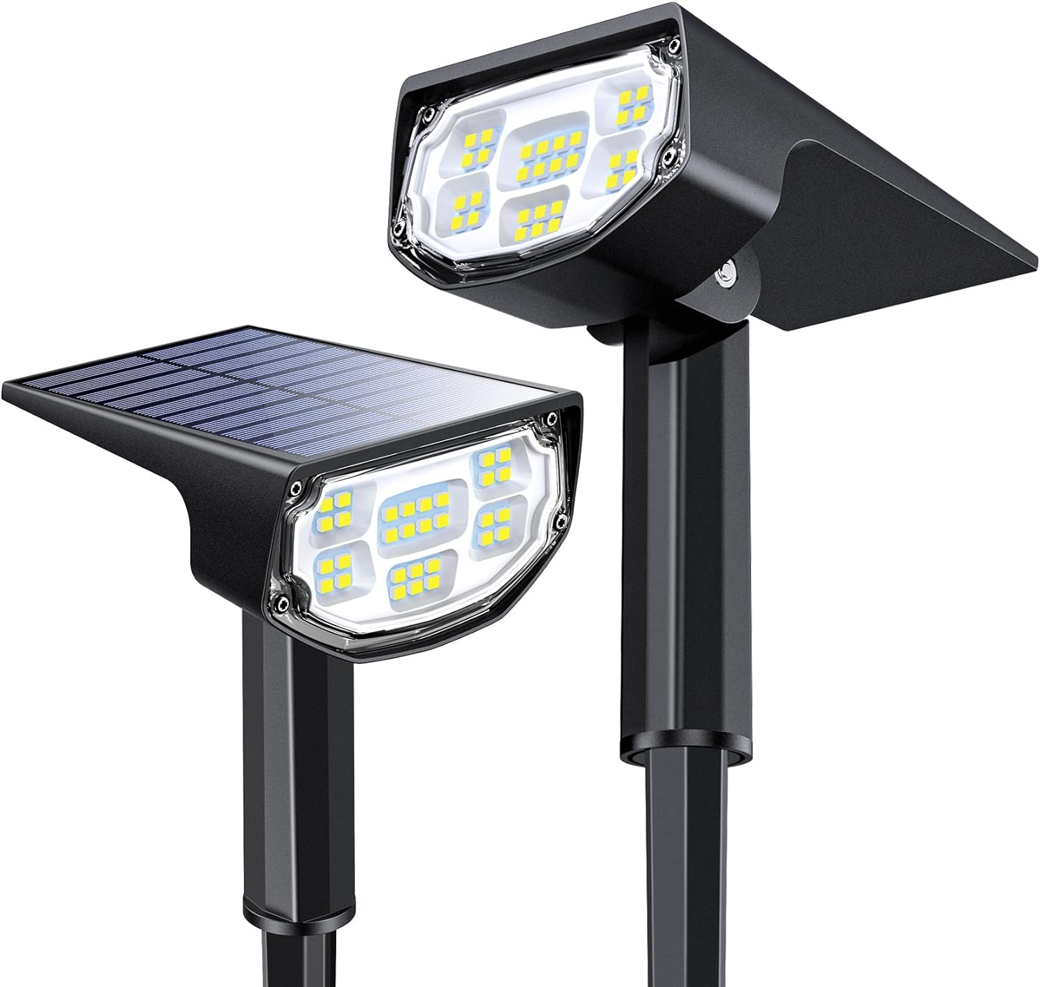 Mpow Solar Outdoor Lights for Outside, ‎700 Lumen Bright Spot Lights I ...