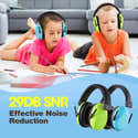 Lot De 2 Protège-oreilles Pour Enfants (3-16 Ans) - Réduction Bruit 28dB SNR - Pour Autism, Concerts, Feux D'artifice - 3