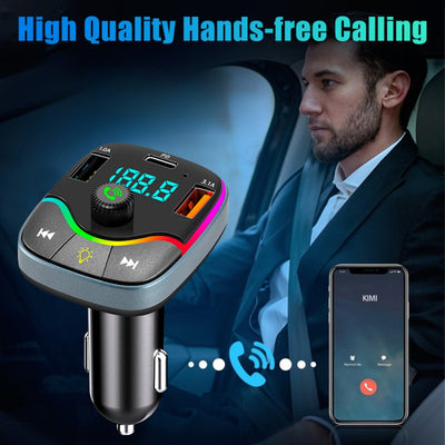 Mpow FM Transmitter Radio Receiver