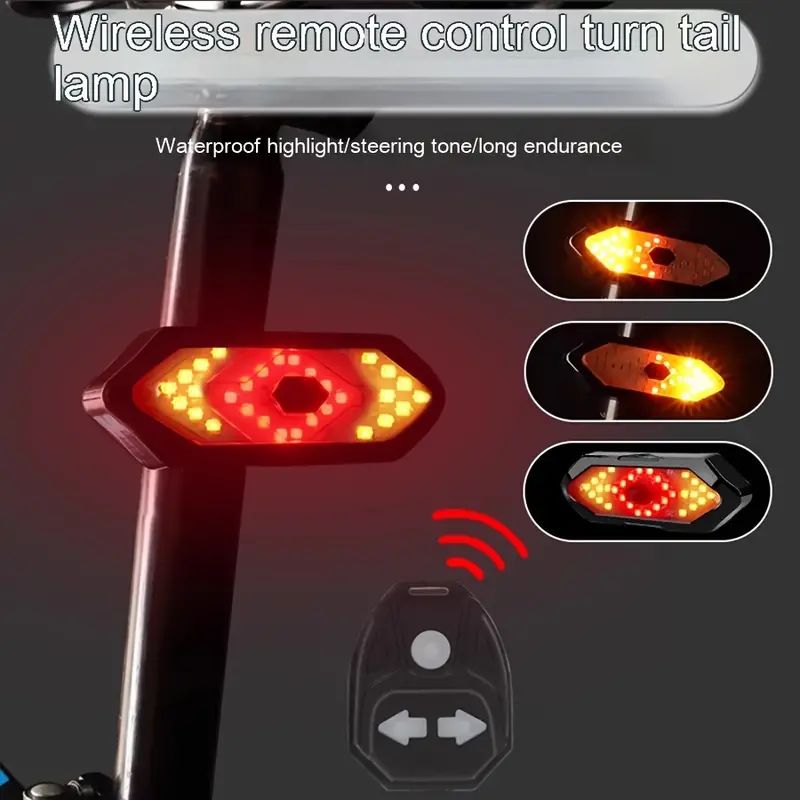 Mpow Bike Light Set Black