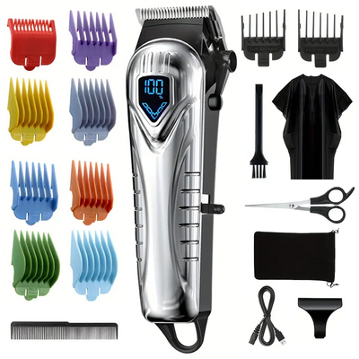 Mpow Rechargeable Hair Clipper Kit Black/Silver