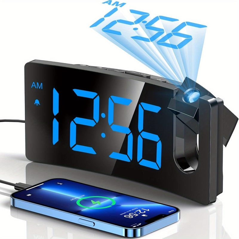 Mpow Projection Alarm Clock Colorful
