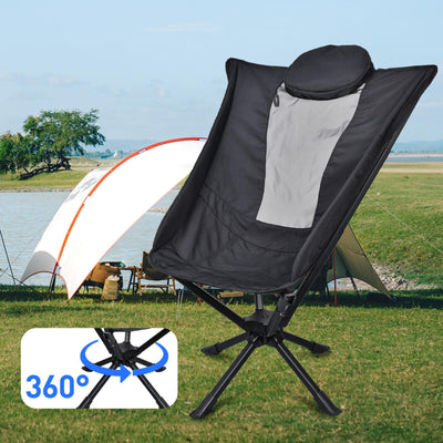 Mpow High-Back Swiveling Moon Chair