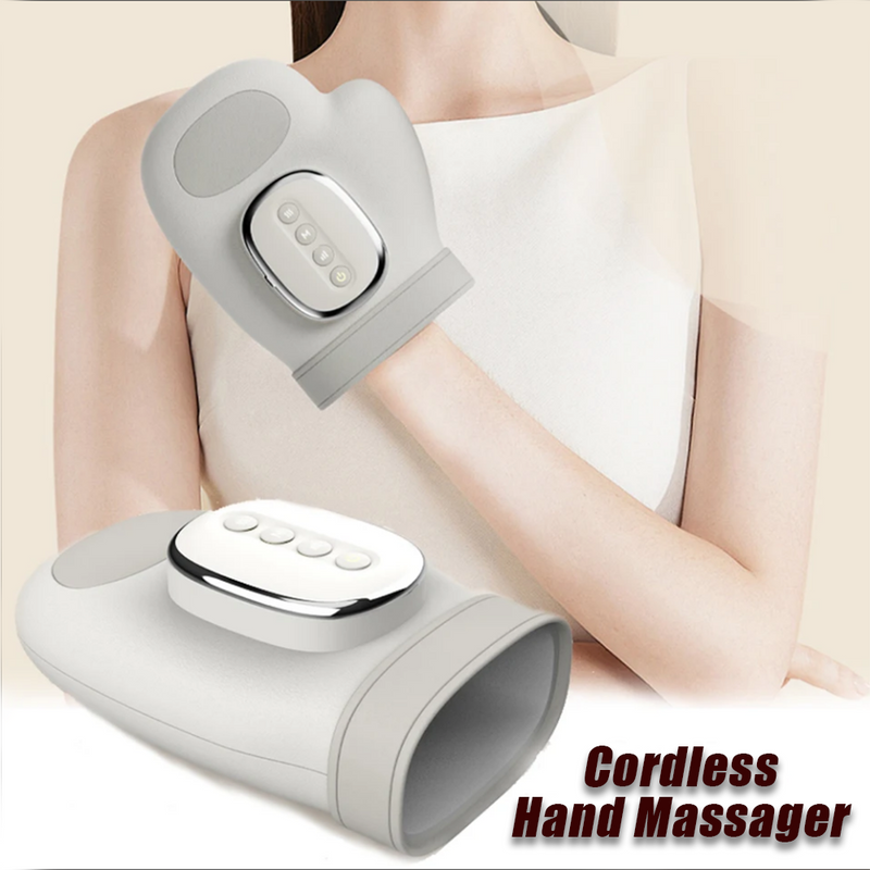 Mpow Hand Massager - 360° Air Compression & Heating, 2000mAh Rechargeable