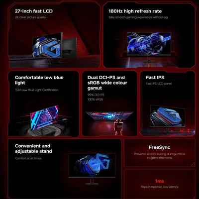 Mpow LED Gaming Monitor