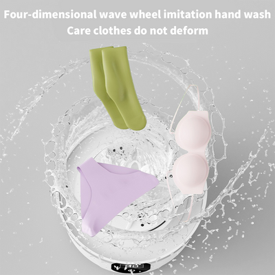 Mpow Mini Wireless Washing Machine with 3000mAh Rechargeable Battery and 15W Power for Efficient Cleaning, Portable, and Space-Saving Design for Underwear and Baby Clothes