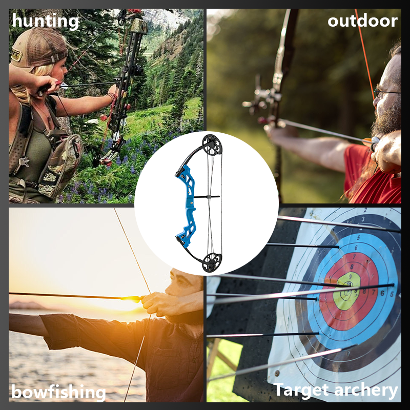 Mpow 31-inch Compound Bow with Sight + 12 30-inch Arrows