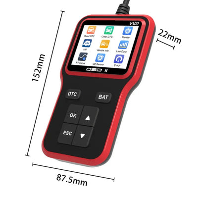 Mpow Car diagnostic equipment Red