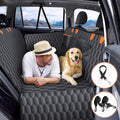 Mpow Back Seat Extender for Dogs-Supports 330lb,Waterproof Dog Car Seat Cover Hard Bottom-Detachable