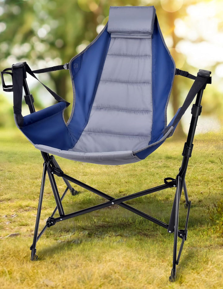 Hammock Camping Chair with Height Options, Portable Hammock