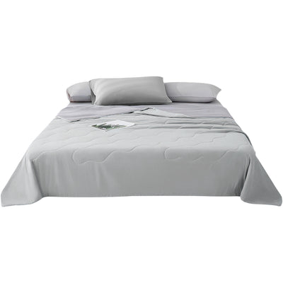 Mpow Cooling Air-Conditioning Quilt with Advanced Q-Max>0.4 Cooling Technology, Breathable and Skin-Friendly, Machine Washable