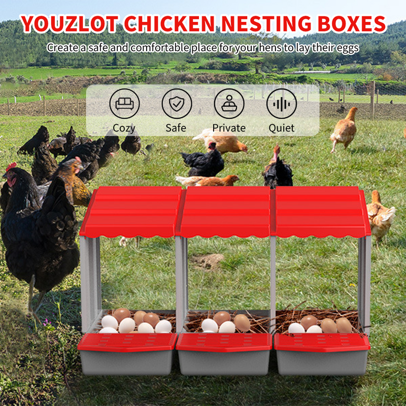 Mpow One-piece chicken nest