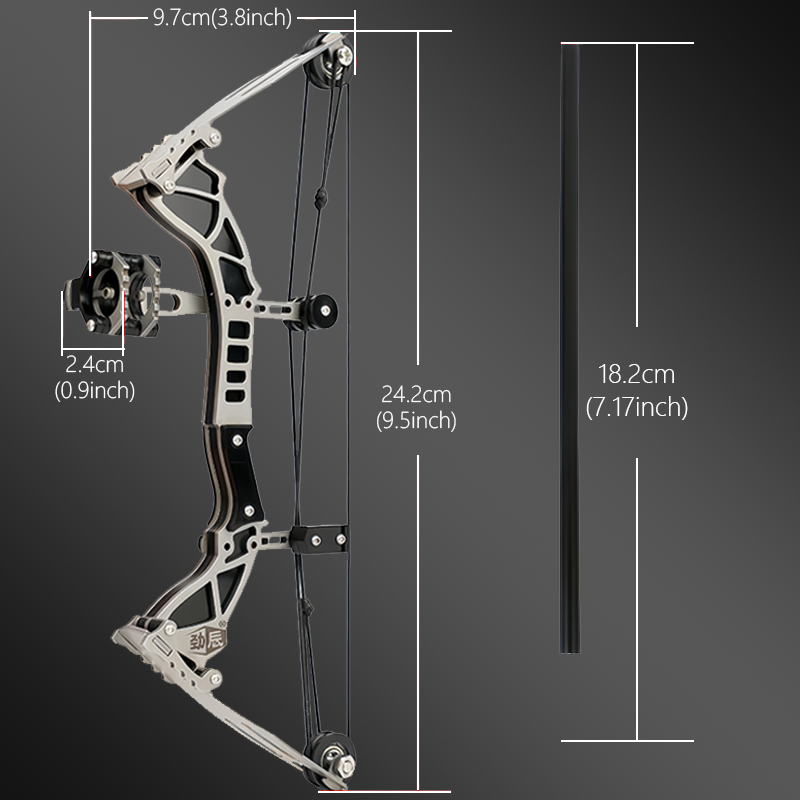 Mpow Small Compound Bow with 12 Arrows