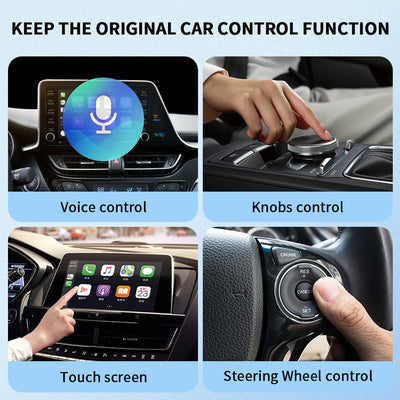 Mpow Wired to Wireless CarPlay/Android Auto Adapter