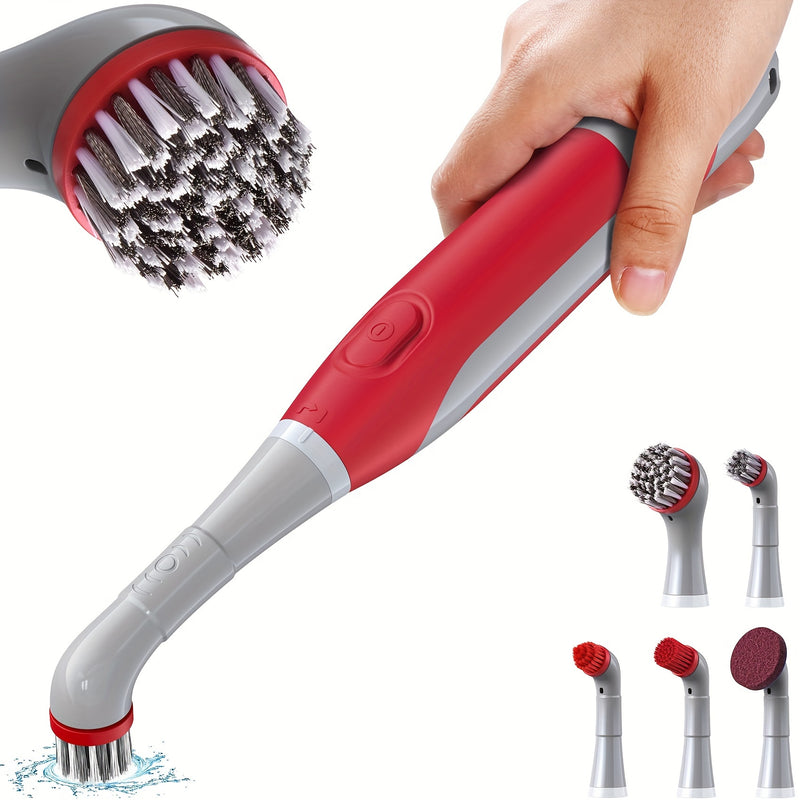 Mpow Electric Cleaning Brush White/Red