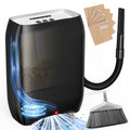 VicTsing Automatic Dustpan Vacuum, Electric Floor Cleaner with Touchless Auto Sensors, 2 Cleaning Modes, Includes 6 Dust Bags and Nozzle, for Pet Hair, Home and Salon