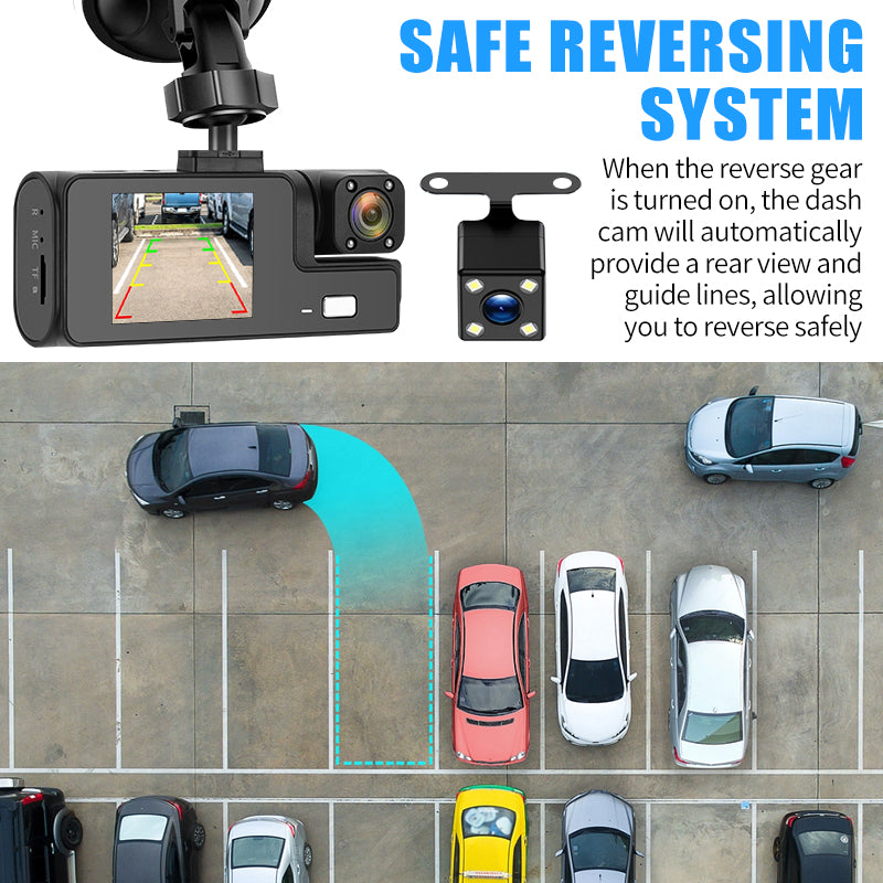 Mpow 2-inch IPS screen Driving Recorder Black