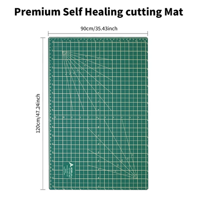 Mpow PVC Foldable Cutting Board, 90*120cm, Large Size, TPE Elastic Surface, Double-Sided, Safe and Non-Toxic, A Must-Have for Crafting