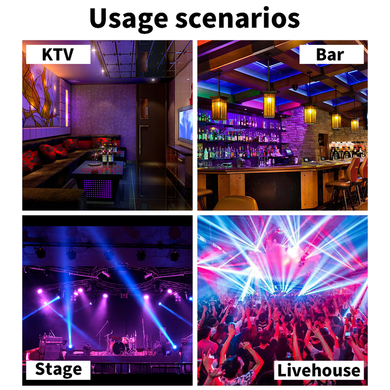 Mpow Laser Magic Ball Effect Light + Smoke Machine Set (Red, Green, and Blue), Voice-Controlled, Self-Propelled, and Remote Control—A Perfect Party Ambition