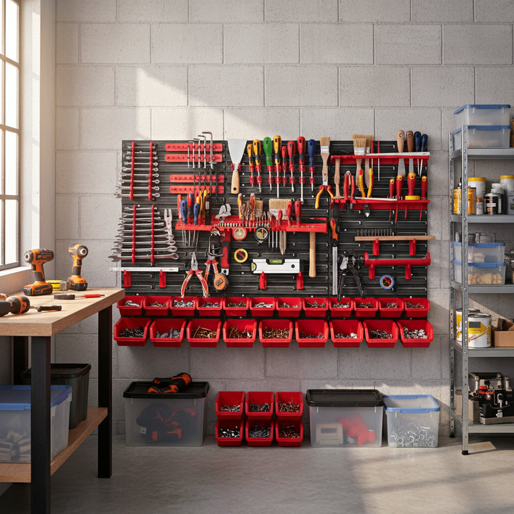 Mpow 39-Piece Large Tool Organizer Set with Storage for Wrenches, Scre ...
