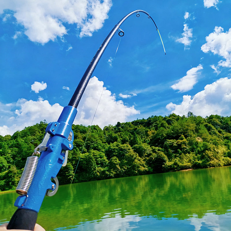 automatic telescopic fishing rod MPOW Automatic telescopic fishing rod, portable and comfortable EVA ha