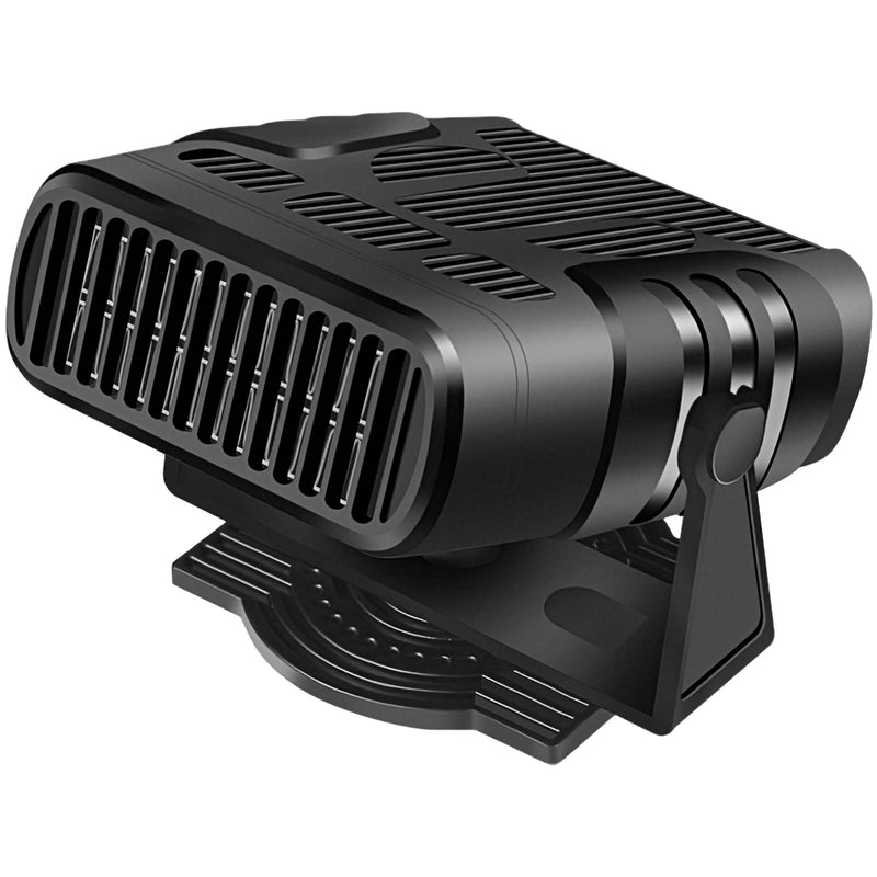 Mpow Universal 12V/24V Car Heater, Black ABS Material, USB Charging, 3M Adhesive Fast Heats Up