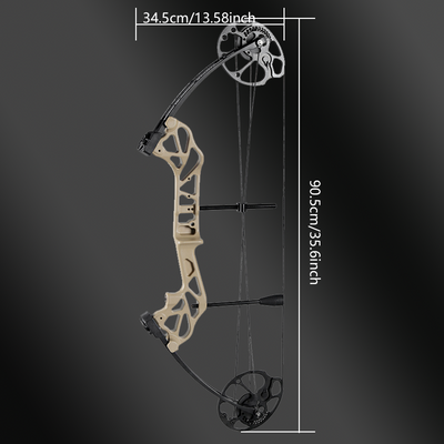 Mpow 28-inch Compound Bow with Sight +12 30-inch  Arrows