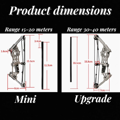 Mpow Small Compound Bow with 12 Arrows