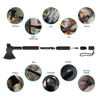 Mpow Multifunctional Camping Axe Kit