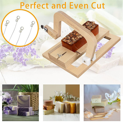 Mpow Handmade Wooden Soap Cutter