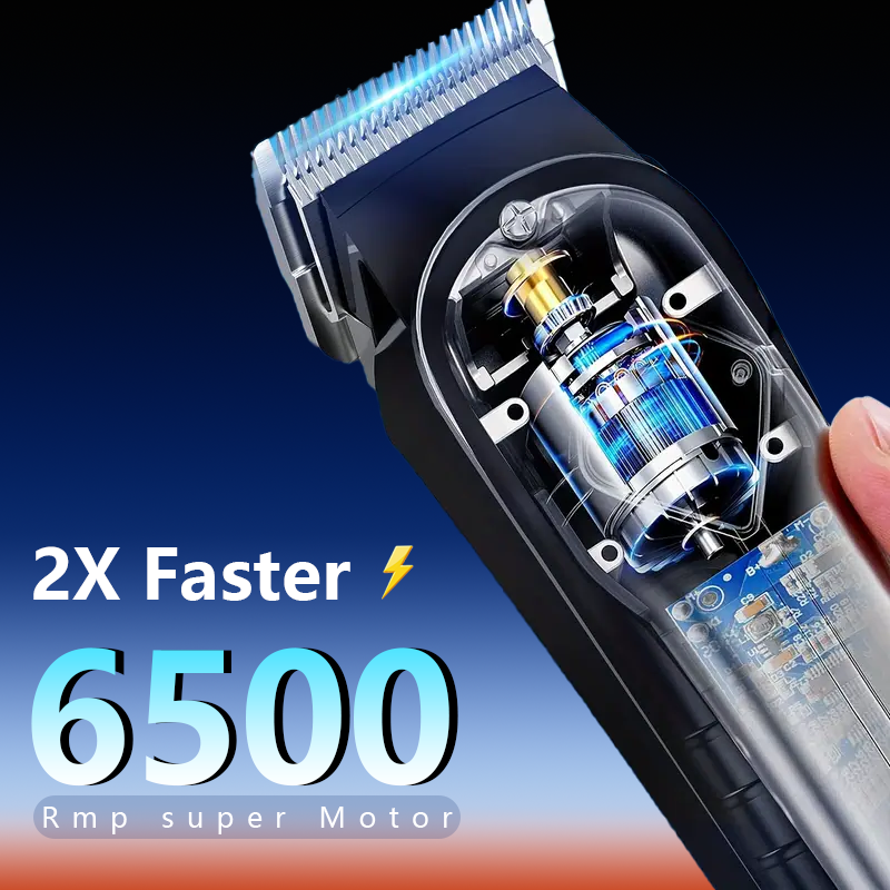 Mpow Rechargeable Hair Clipper Kit Black/Silver