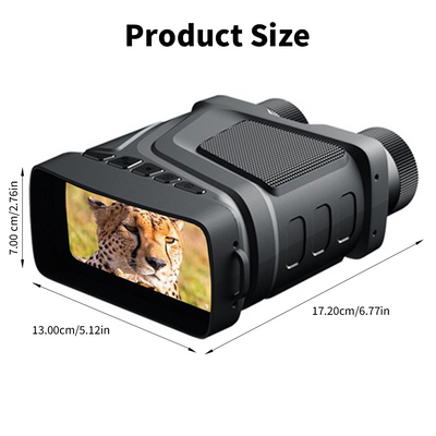 Mpow Outdoor Night Vision Device with 1080P HD, 1.3-inch Screen, Target Reference Detector, Includes 32GB Memory Card, Type-C Port, and Multi-Language Support