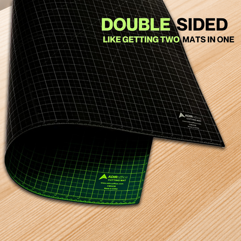 Mpow PVC Foldable Cutting Board, 90*120cm, Large Size, TPE Elastic Surface, Double-Sided, Safe and Non-Toxic, A Must-Have for Crafting