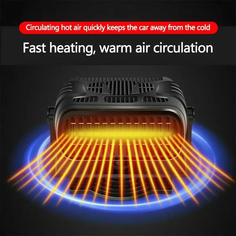 Mpow 200W Car Heater Black