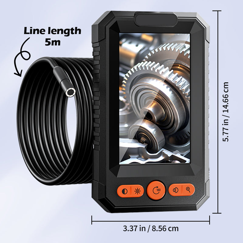 Mpow 4.3-inch IPS screen, 2-megapixel camera, 180° rotating screen, 2600mAh battery, HD viewing device