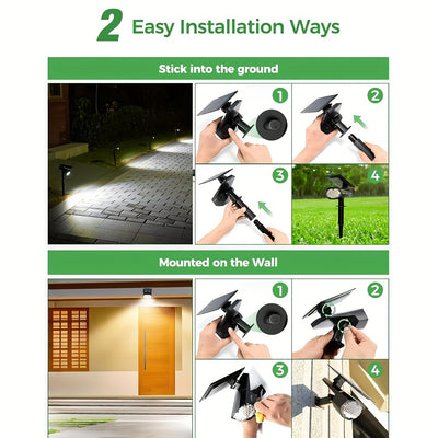 Mpow Solar Outdoor Lights 4-Pack