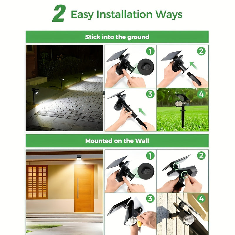 Mpow Solar Outdoor Lights 4-Pack