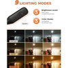 Victsing Rechargeable Book Light for Reading in Bed, 80H Reading, 3 Brightness Levels & 3 Color Temperatures, Lightweight Flexible Clip on Reading Lights for Books in Bed