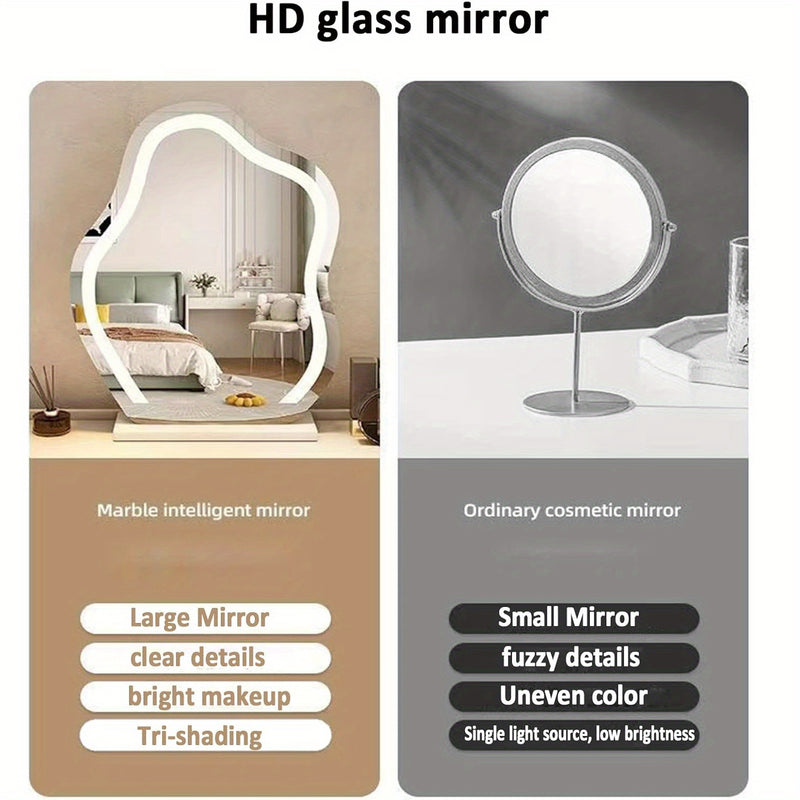 Mpow Hollywood Vanity Mirror with Lights White
