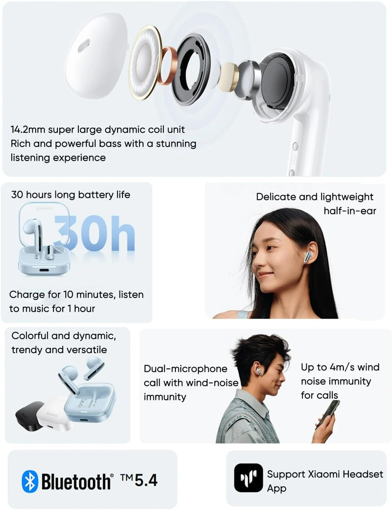 Mpow Wireless Earbuds - Sleek Design, Immersive Sound Experience