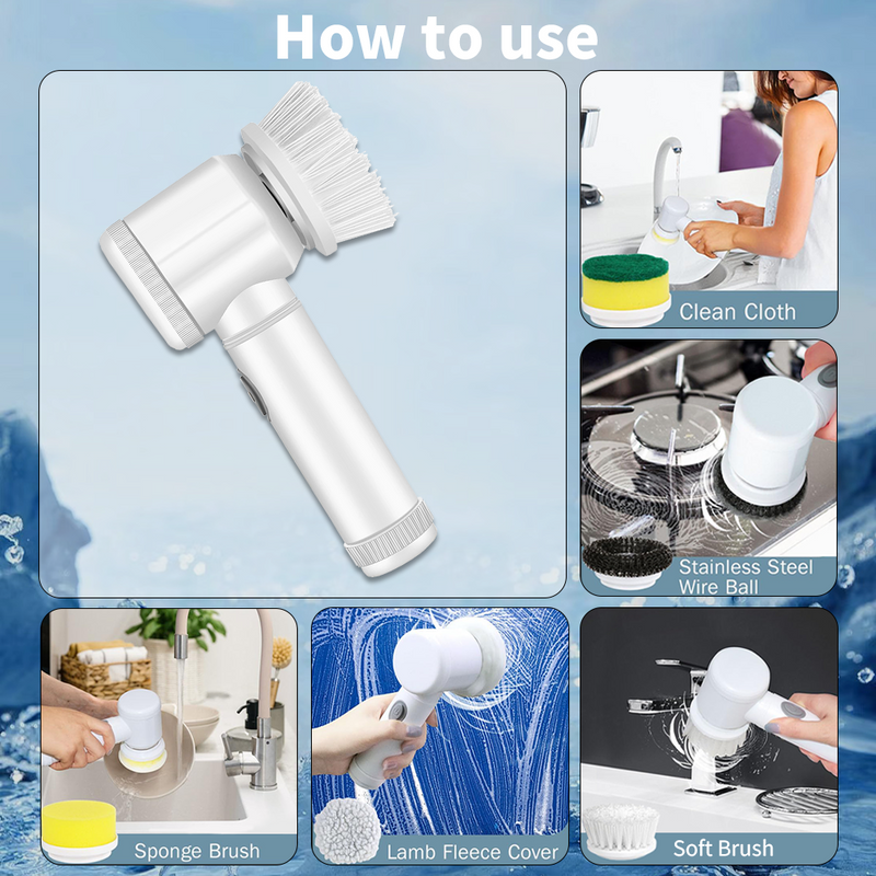 Mpow Electric Cleaning Scrubber