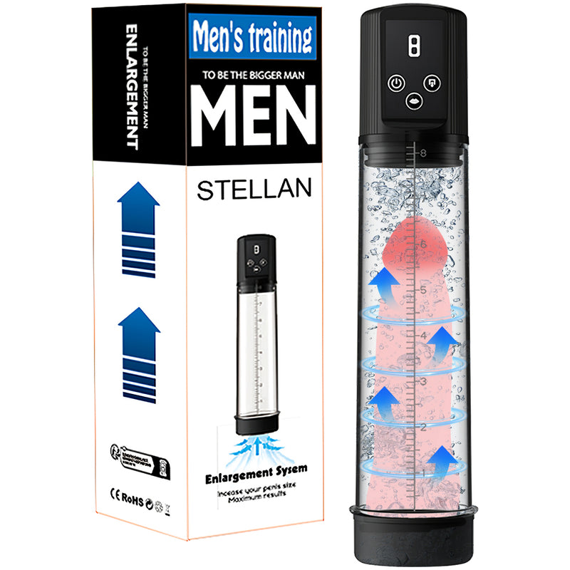Mpow 2-in-1 Rechargeable Fully Automatic Pump Stress Relief Personal Massager - Designed for Men