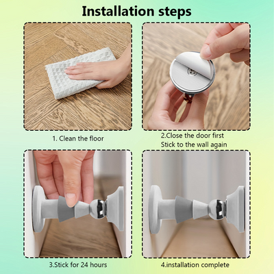 Mpow All-Silicone Magnetic Door Stopper