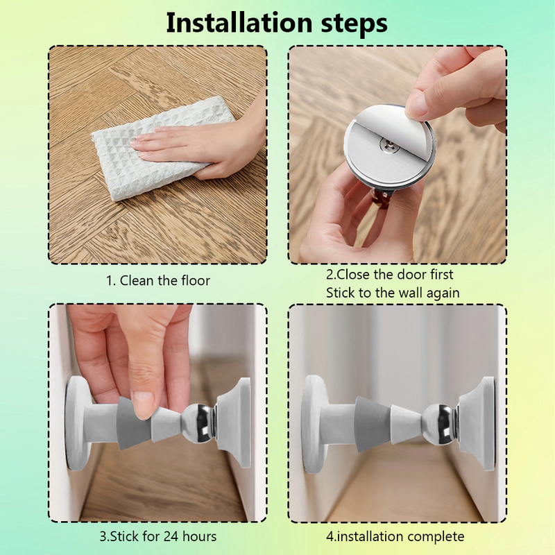 Mpow All-Silicone Magnetic Door Stopper