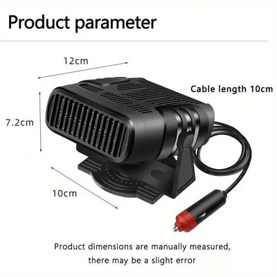Mpow 200W Car Heater Black