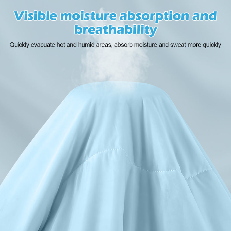 Mpow Cooling Air-Conditioning Quilt with Advanced Q-Max>0.4 Cooling Technology, Breathable and Skin-Friendly, Machine Washable