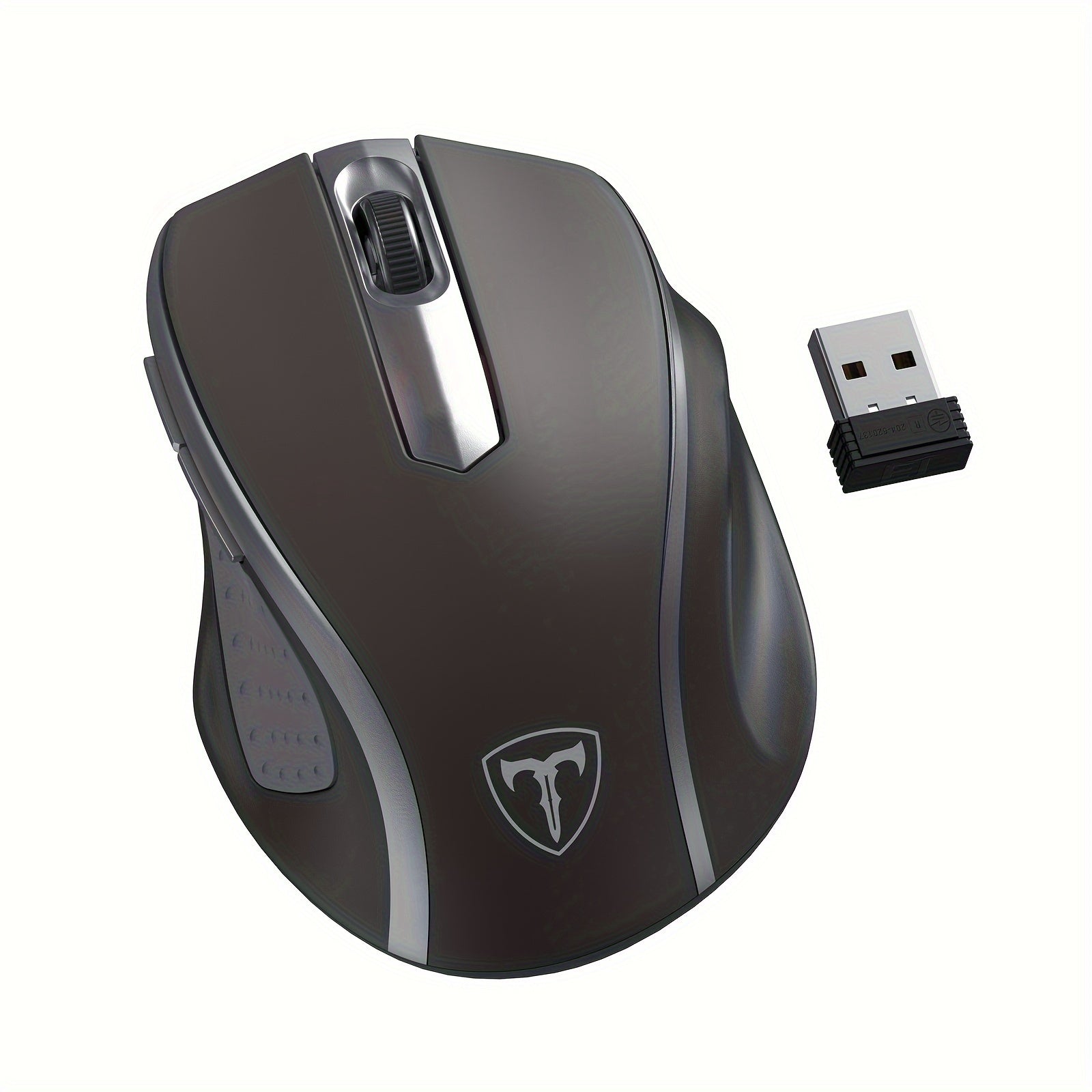 Computer Mouse Wireless, Ergonomic, 2.4 GHz Optical, DPI Adjustable ...