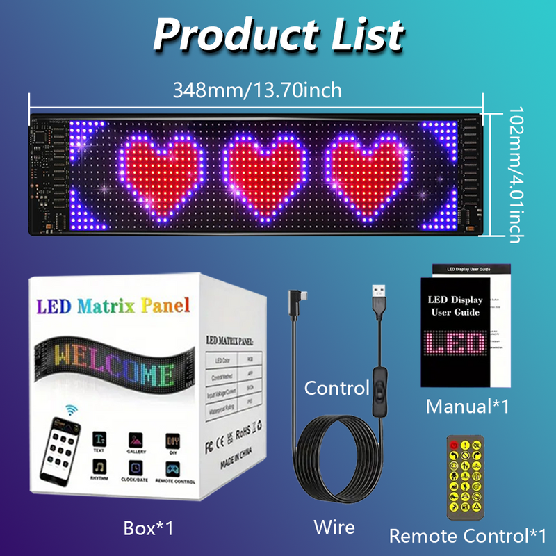 Mpow LED interactive screen
